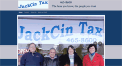 Desktop Screenshot of jackcintax.com